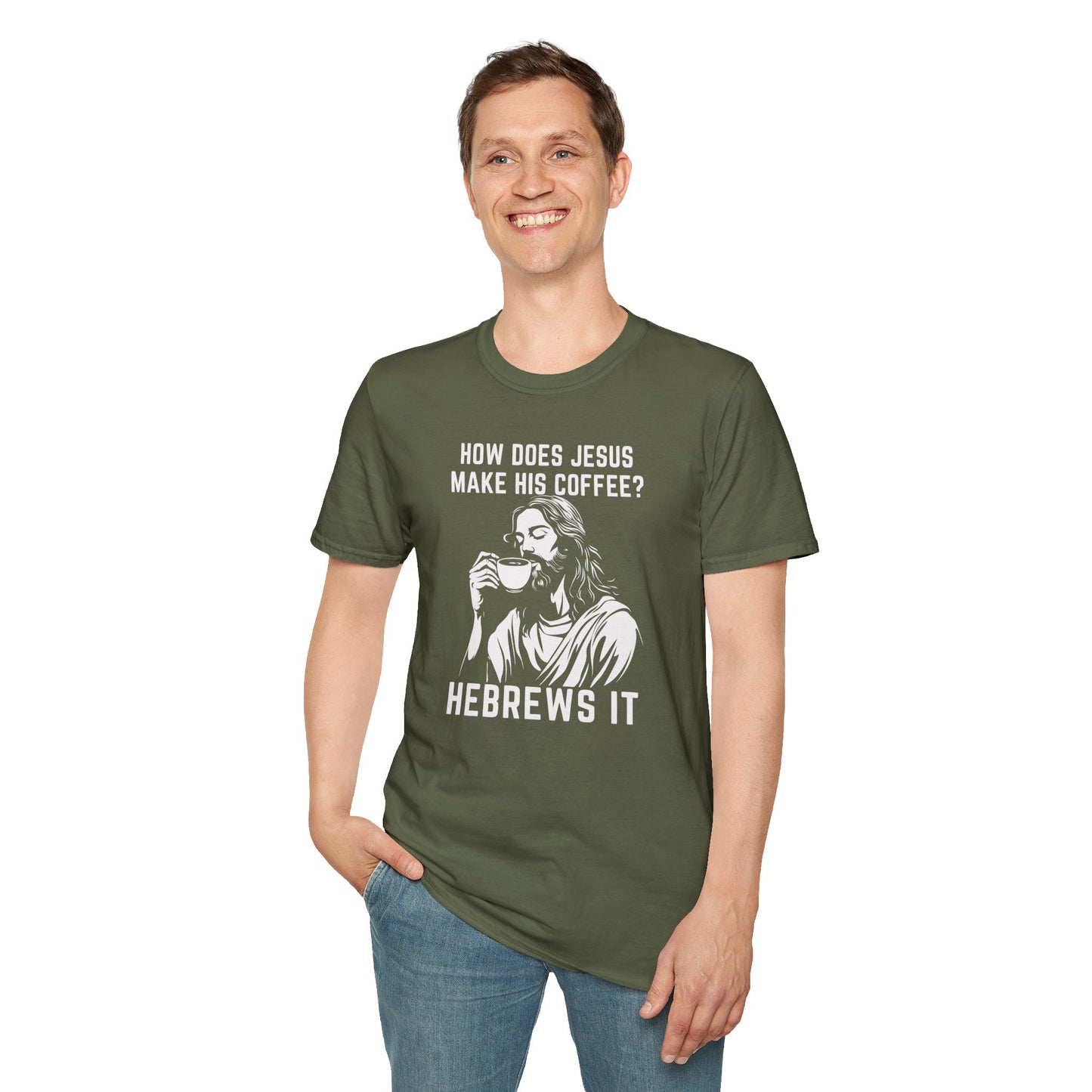 Jesus, Hebrews Coffee T-Shirt