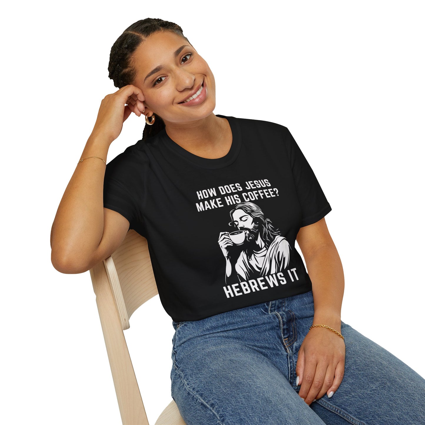 Jesus, Hebrews Coffee T-Shirt
