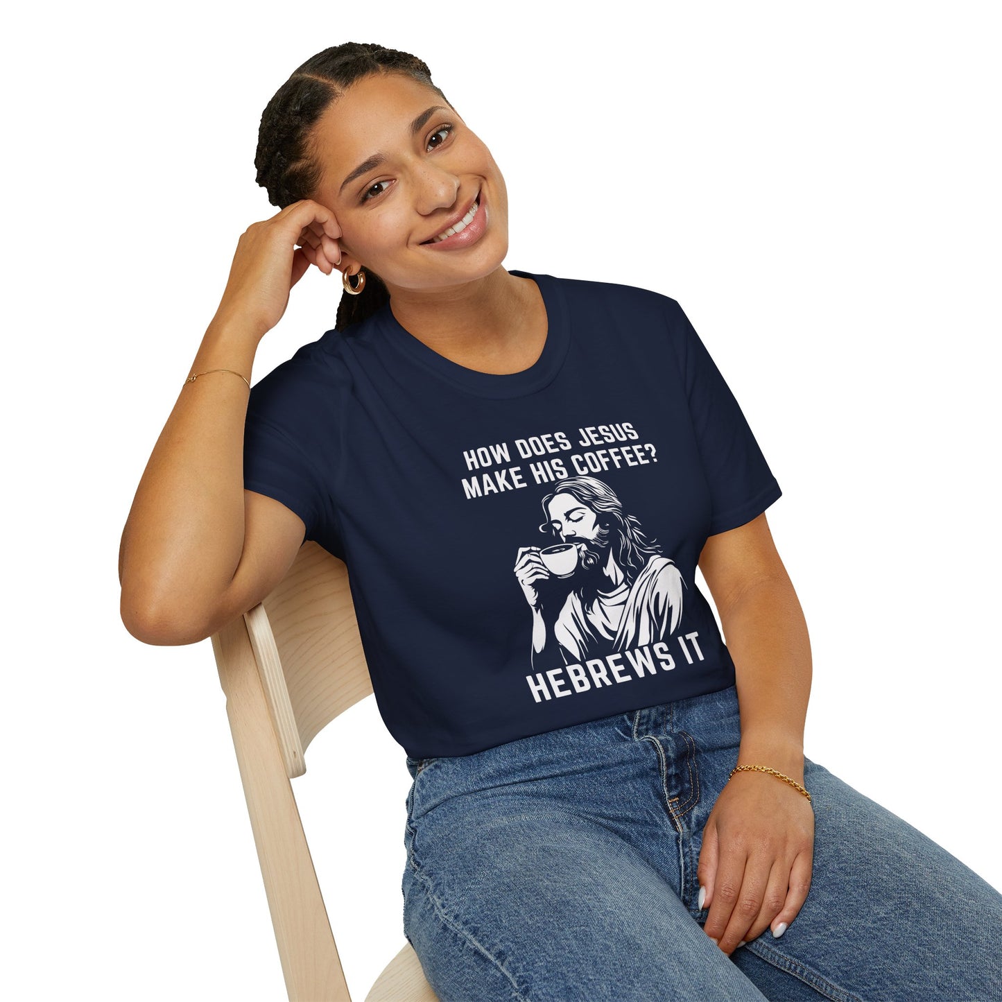 Jesus, Hebrews Coffee T-Shirt
