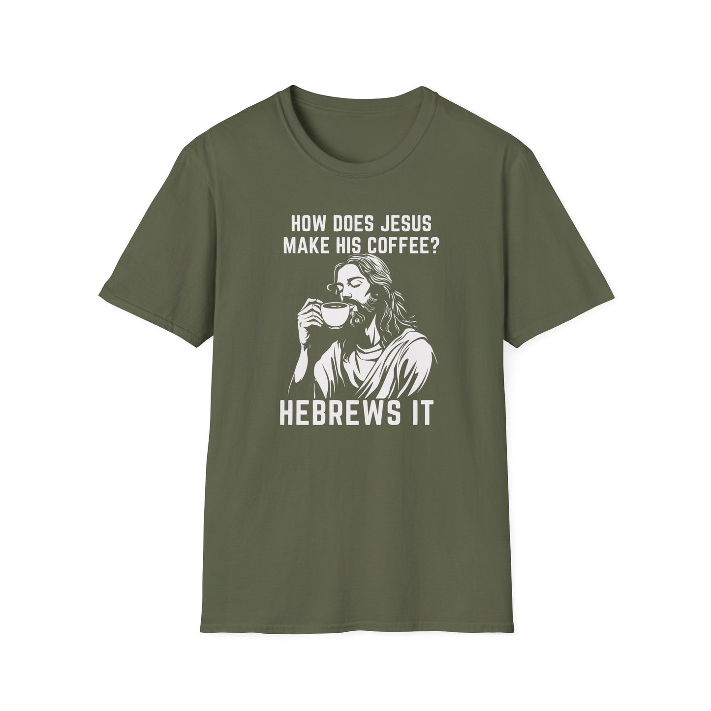 Jesus, Hebrews Coffee T-Shirt