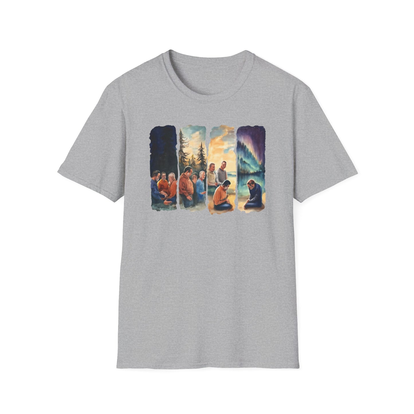 Men Praying T-Shirt