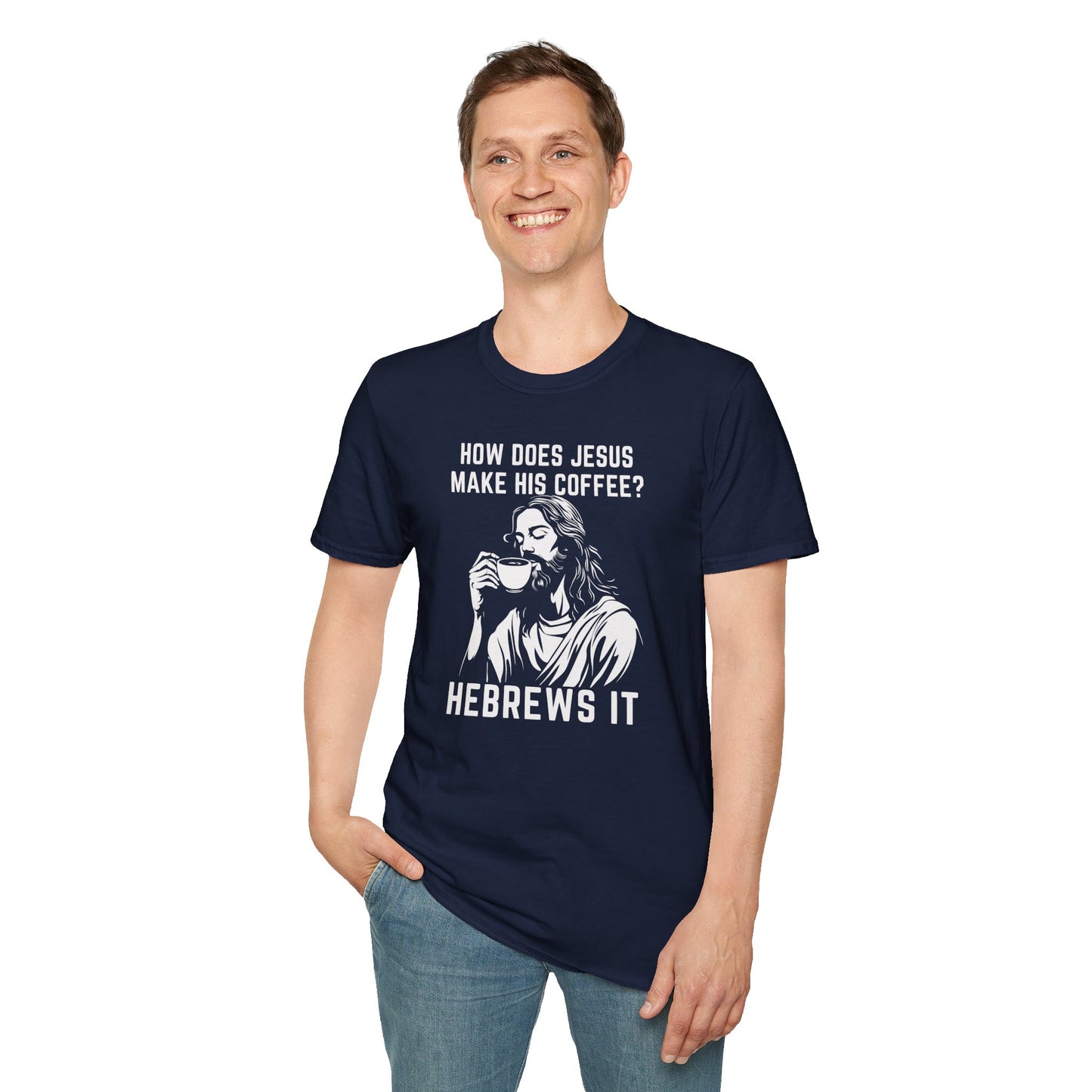Jesus, Hebrews Coffee T-Shirt