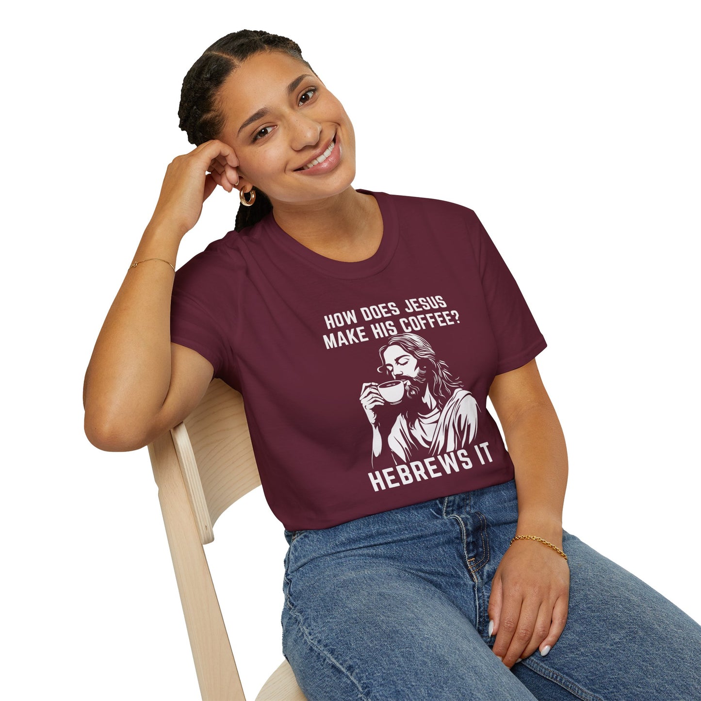 Jesus, Hebrews Coffee T-Shirt