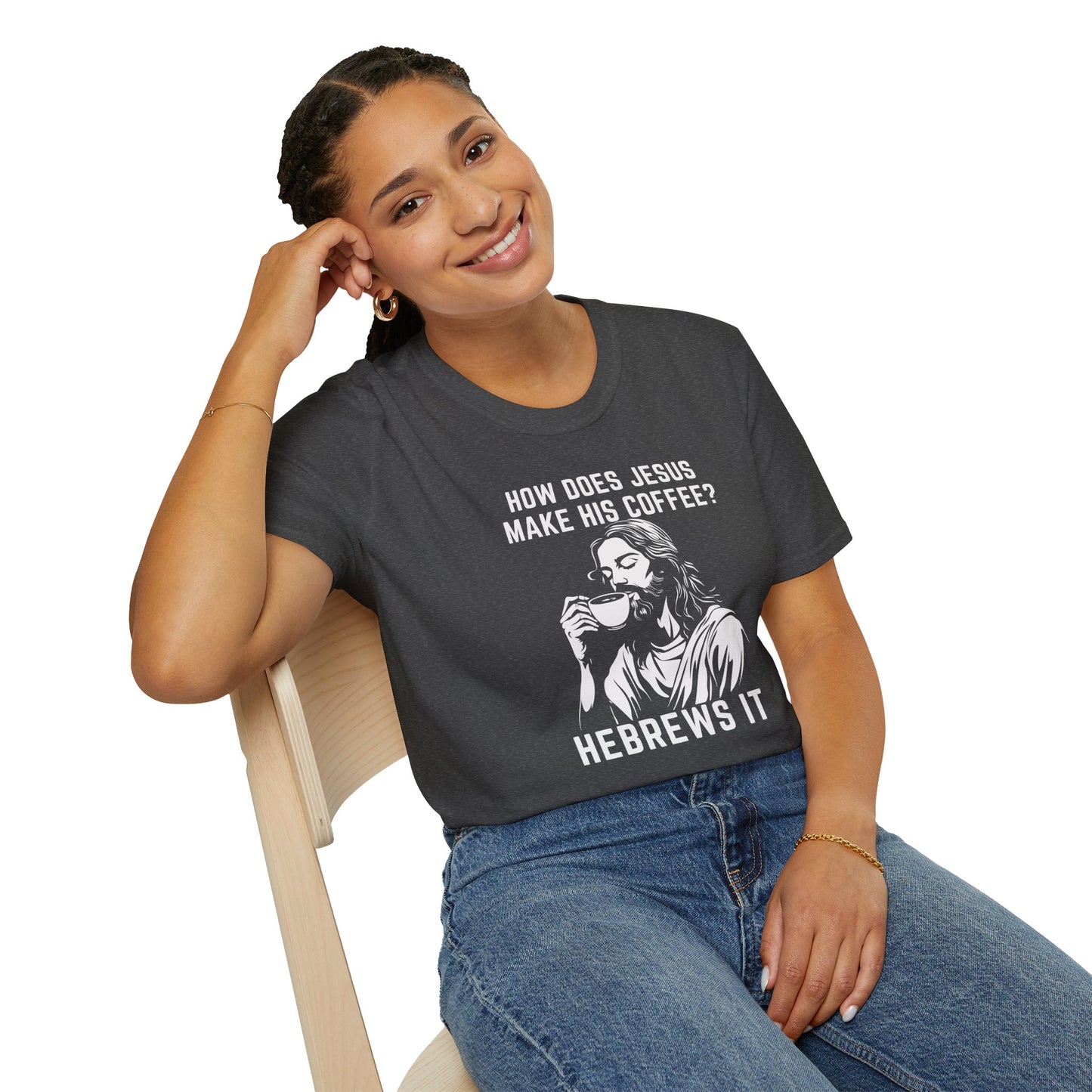 Jesus, Hebrews Coffee T-Shirt