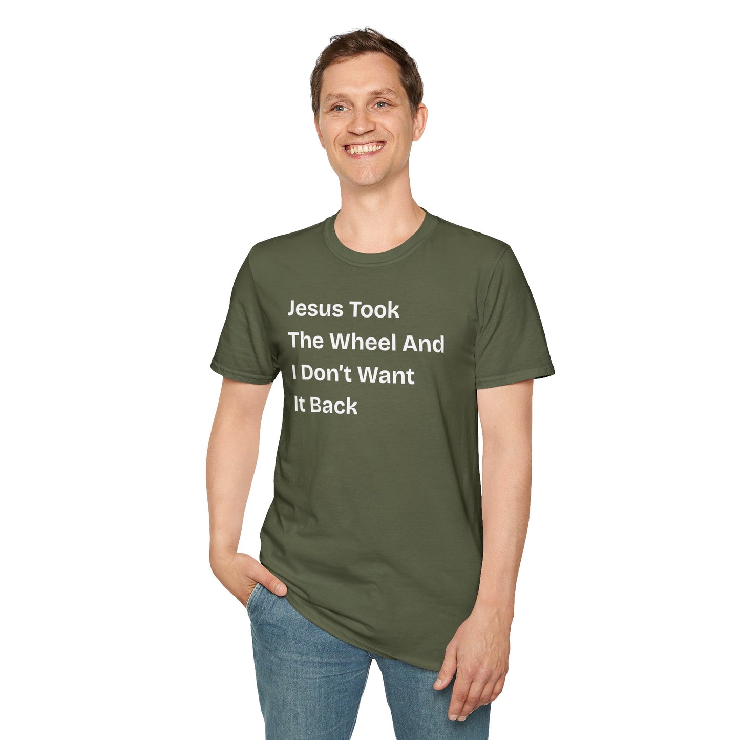 Jesus Took The Wheel T-Shirt