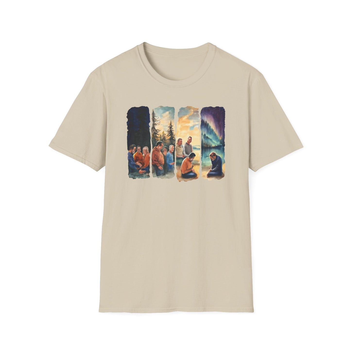 Men Praying T-Shirt