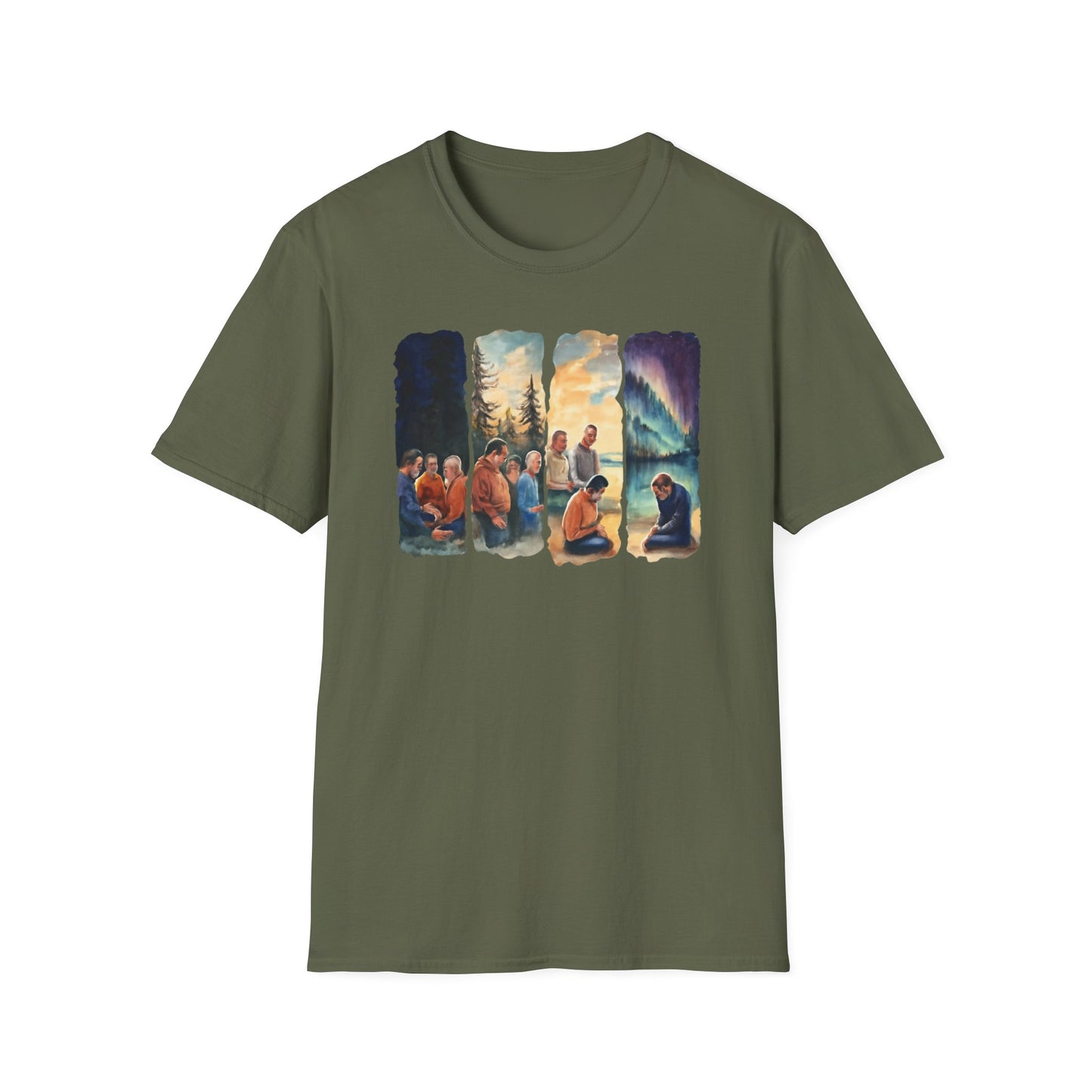 Men Praying T-Shirt