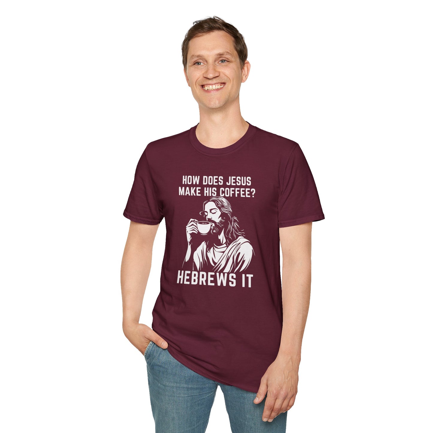 Jesus, Hebrews Coffee T-Shirt