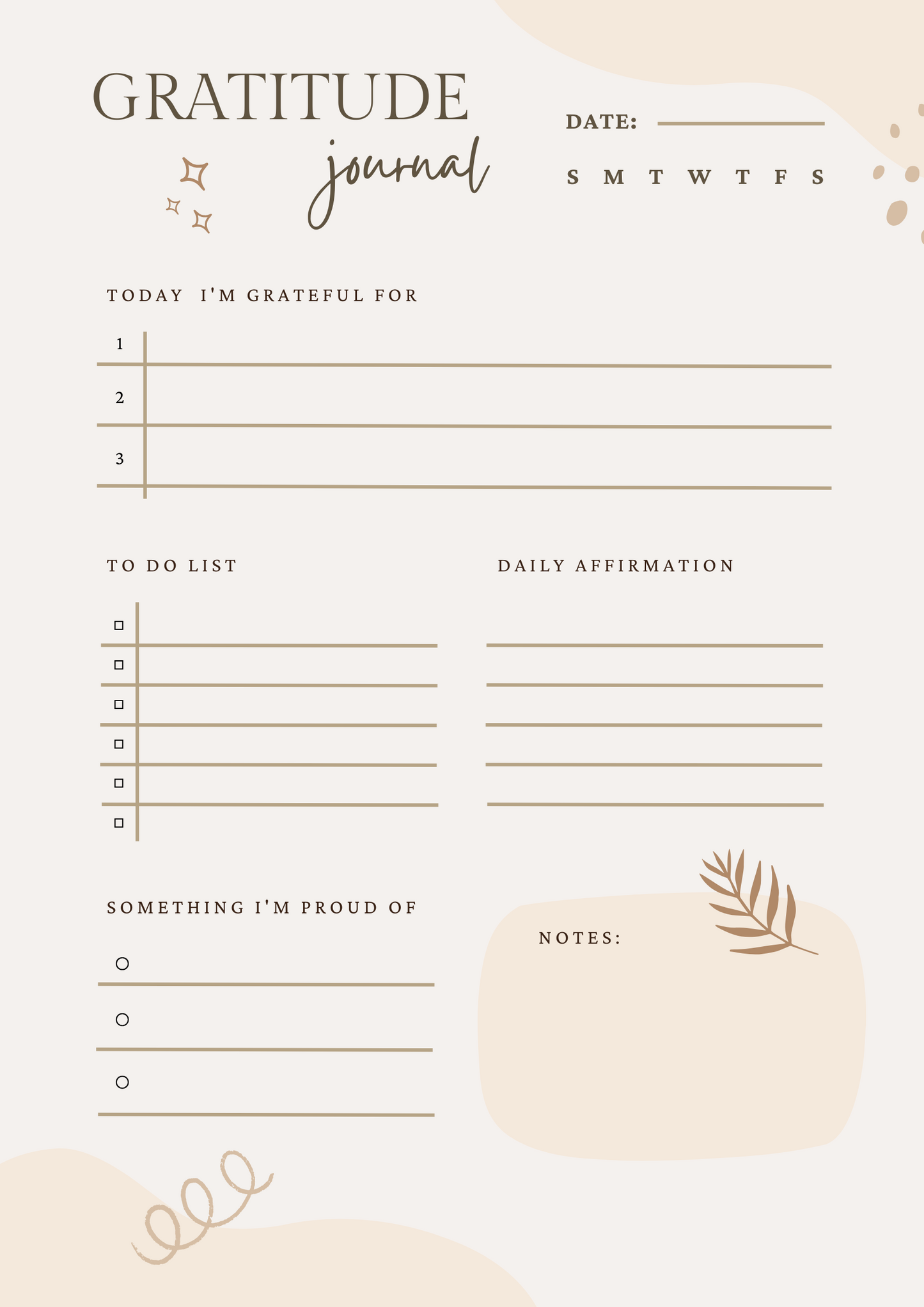 Gratitude Journal