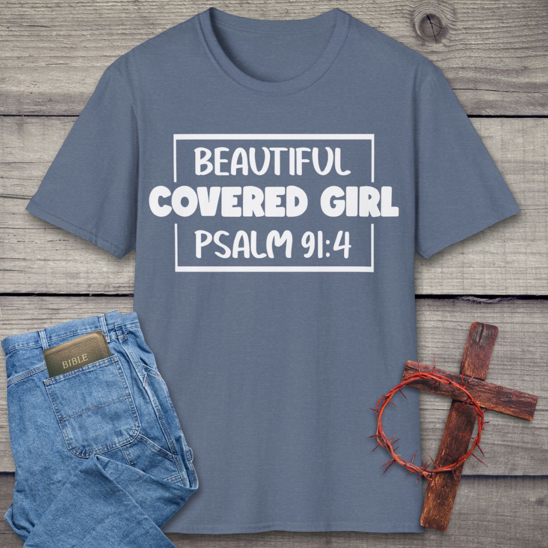 Beautiful, Covered Girl T-Shirt