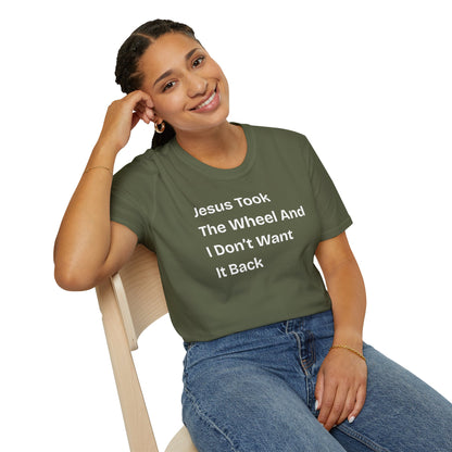 Jesus Took The Wheel T-Shirt
