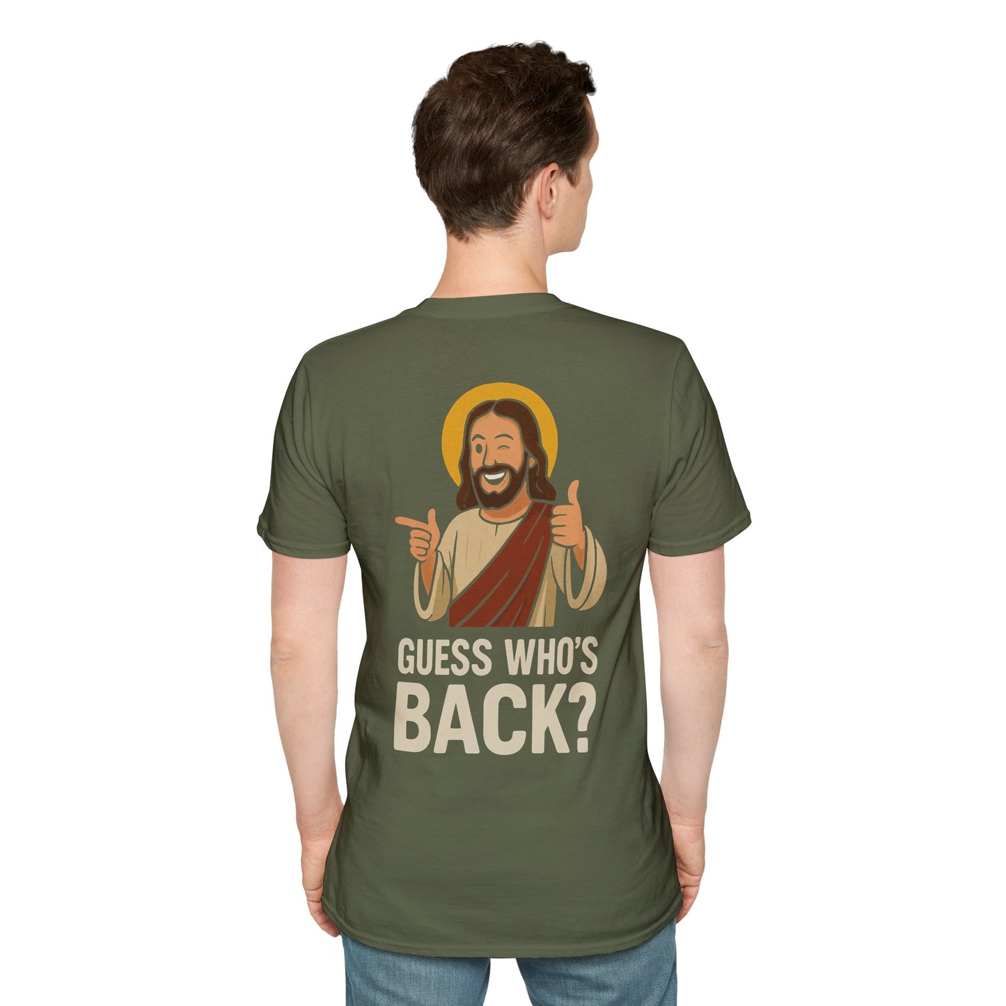 Guess Who? Back Graphic T-Shirt