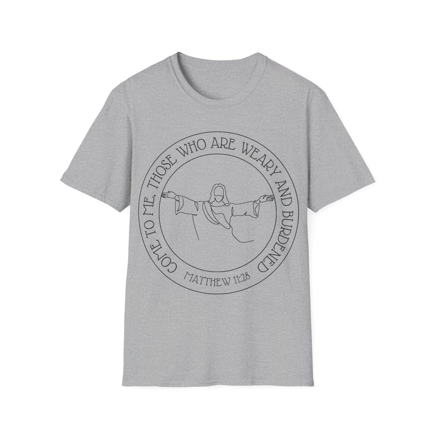 Come To Me, Weary And Burdened Unisex T-Shirt