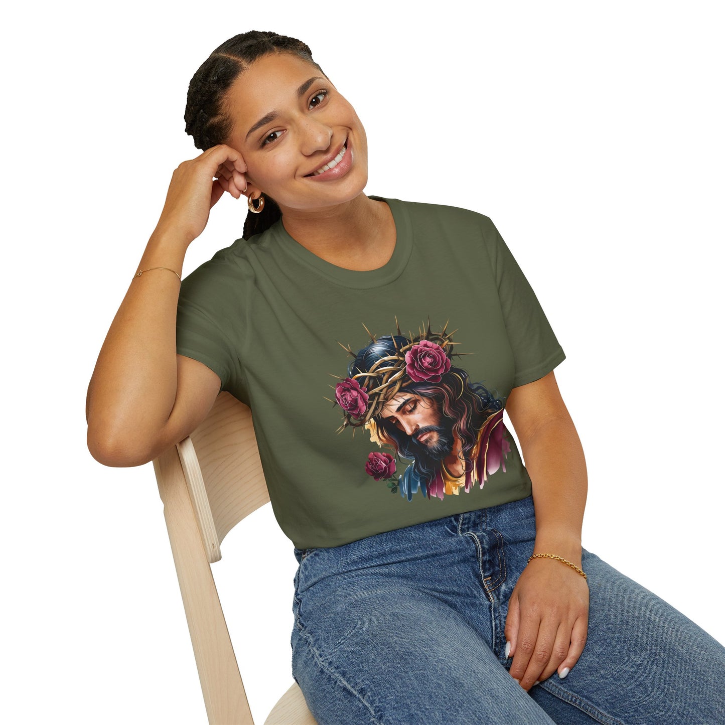 Jesus Crown of Thorns Tshirt
