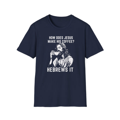 Jesus, Hebrews Coffee T-Shirt