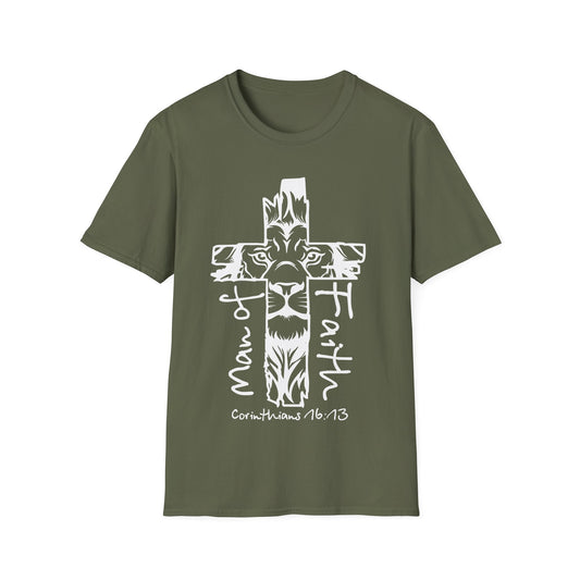 Man Of Faith Mens T-Shirt