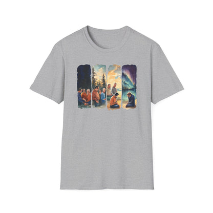 Men Praying T-Shirt