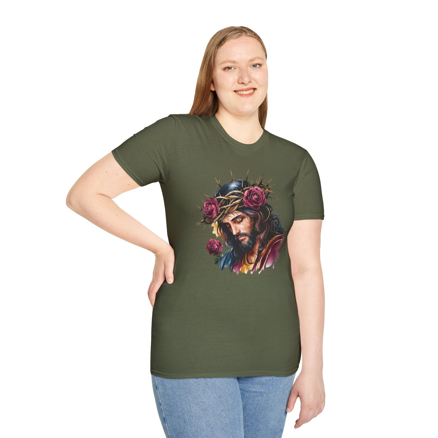 Jesus Crown of Thorns Tshirt