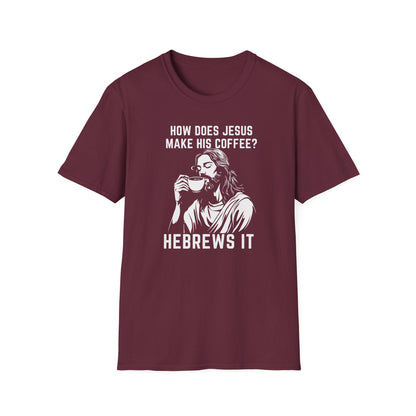 Jesus, Hebrews Coffee T-Shirt