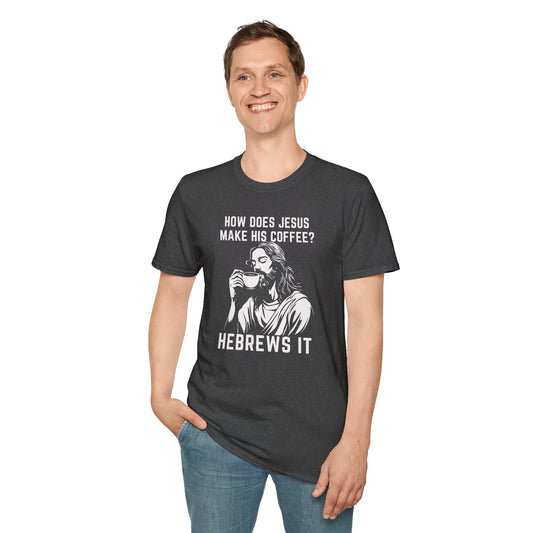 Jesus, Hebrews Coffee T-Shirt