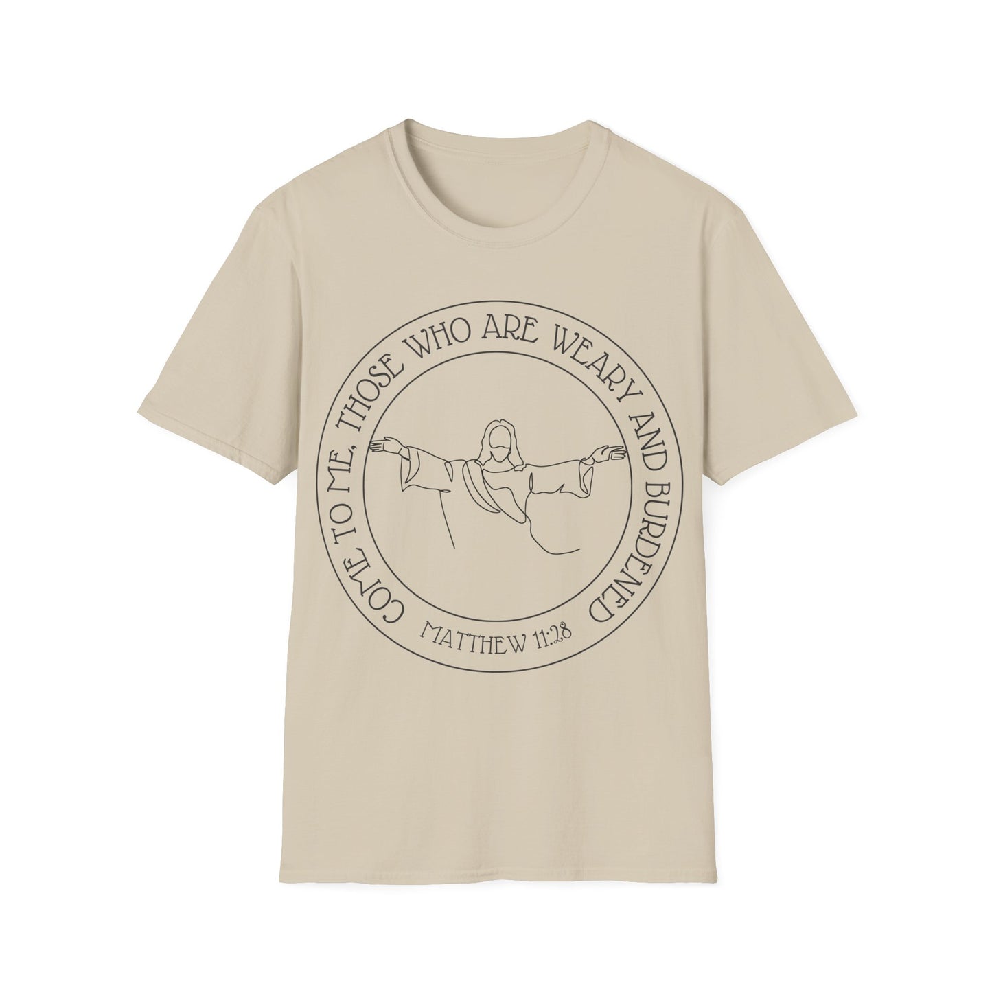 Come To Me, Weary And Burdened Unisex T-Shirt