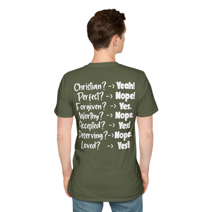 Christian? Yeah! Back Graphic T-Shirt