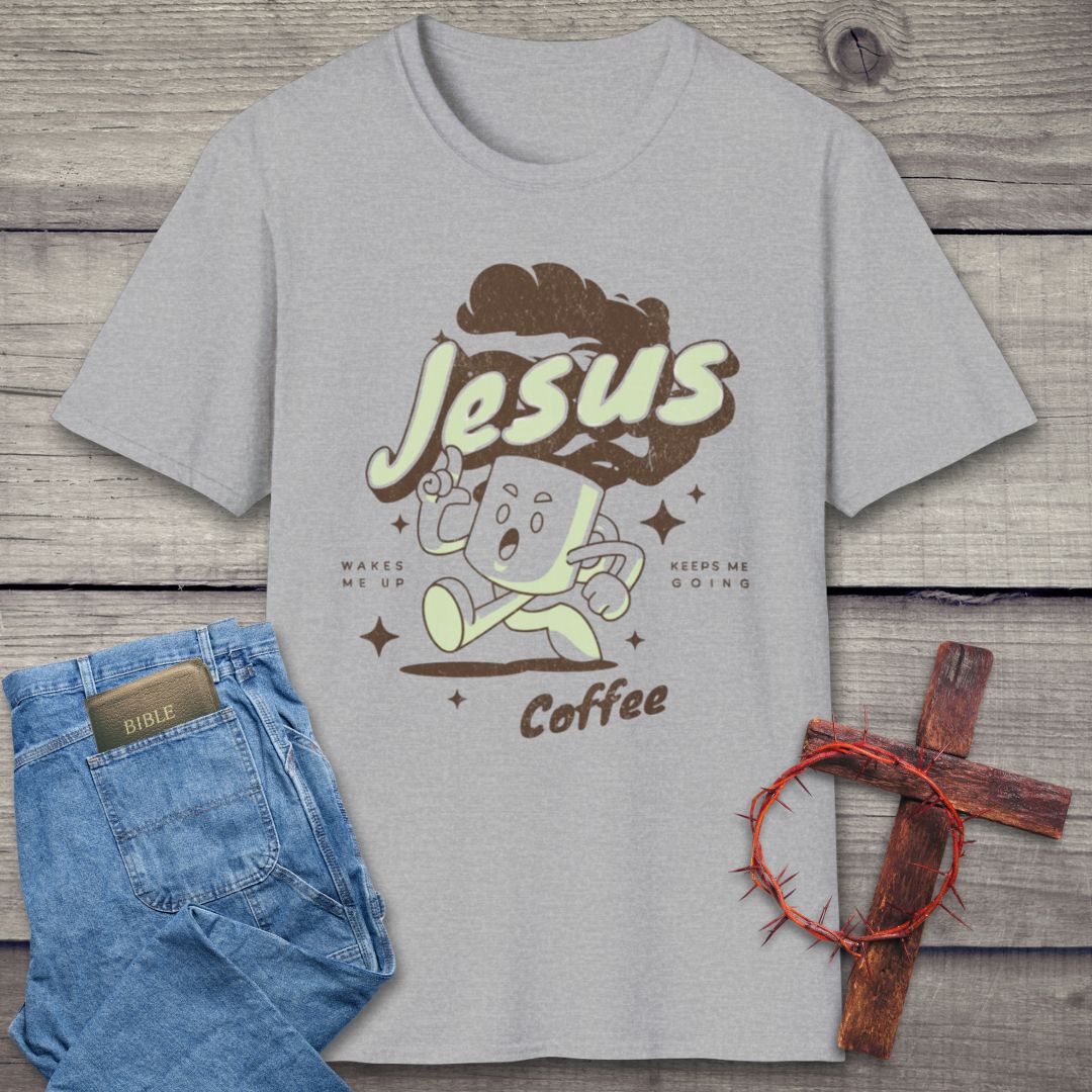 Jesus Wakes Me Up T-Shirt