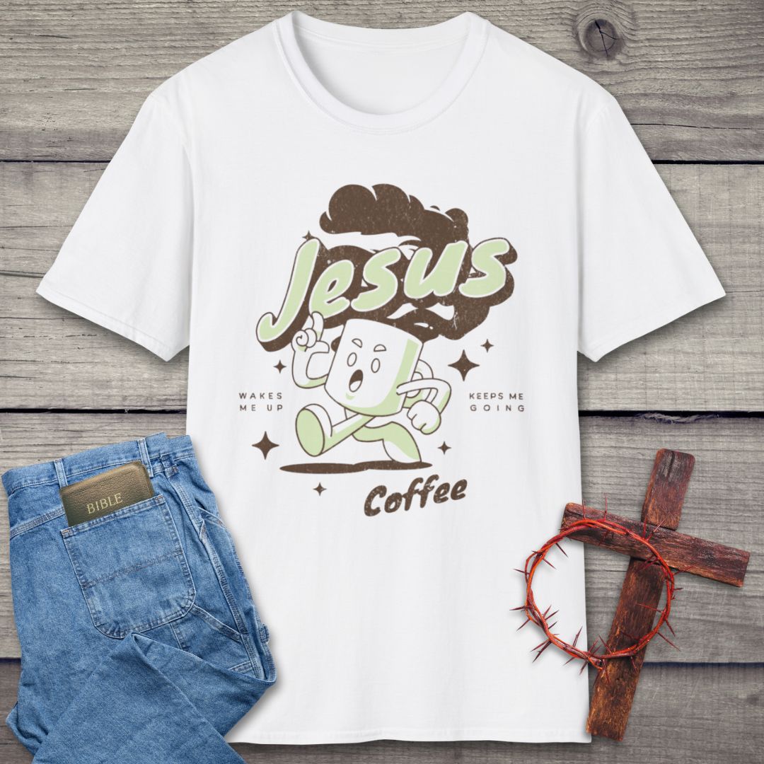 Jesus Wakes Me Up T-Shirt