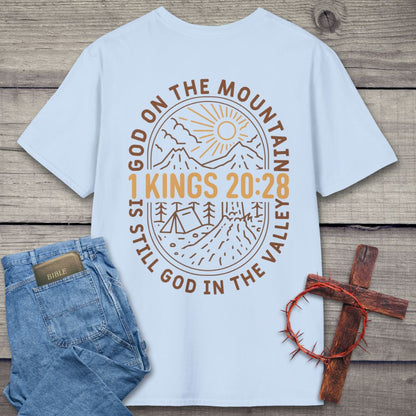 God On The Mountain Back Graphic T-Shirt