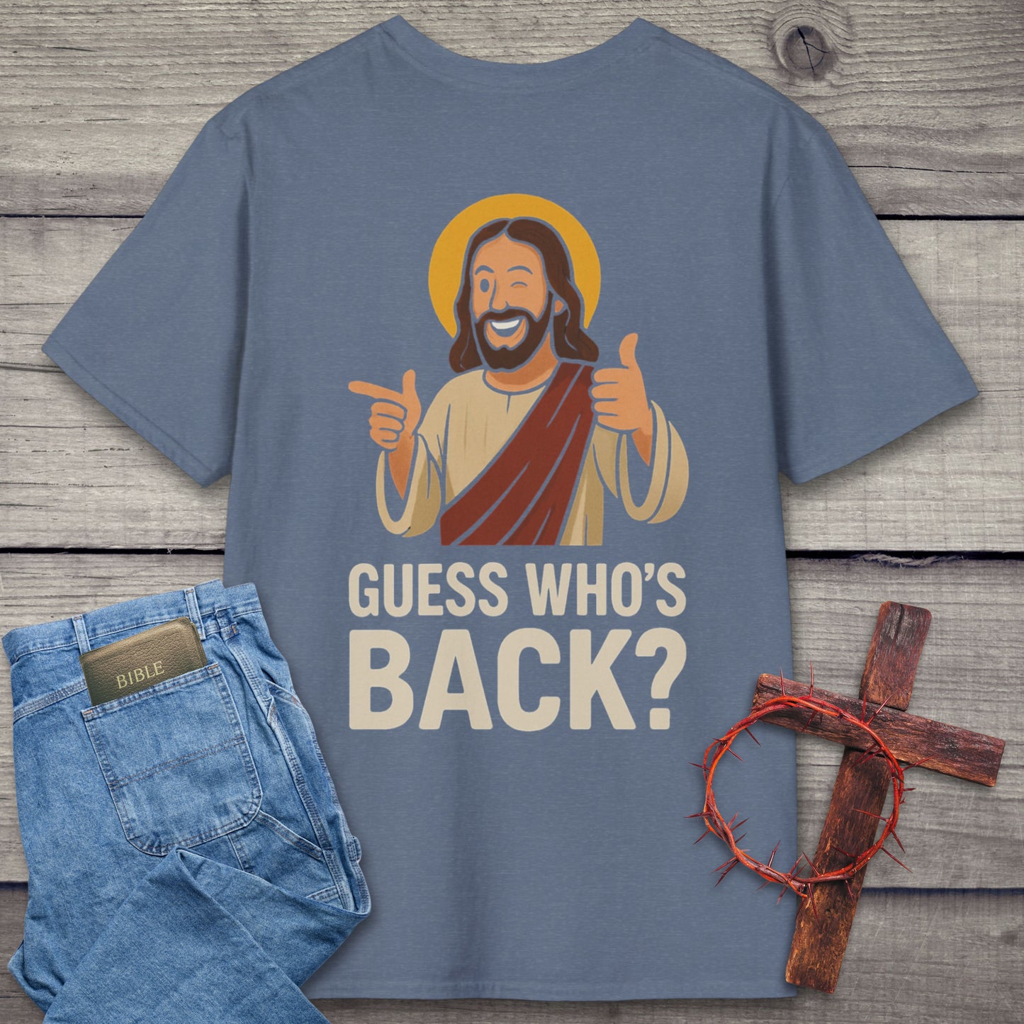 Guess Who? Back Graphic T-Shirt