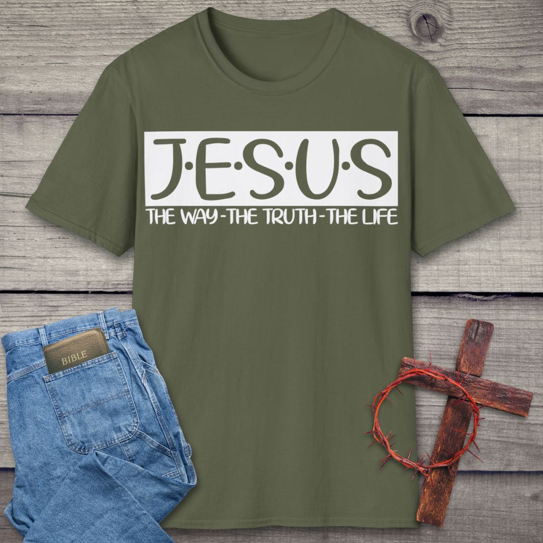 Jesus The Way, The Truth, The Life T-Shirt