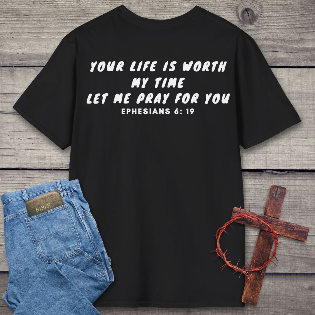Let Me Pray For You Back Graphic T-Shirt