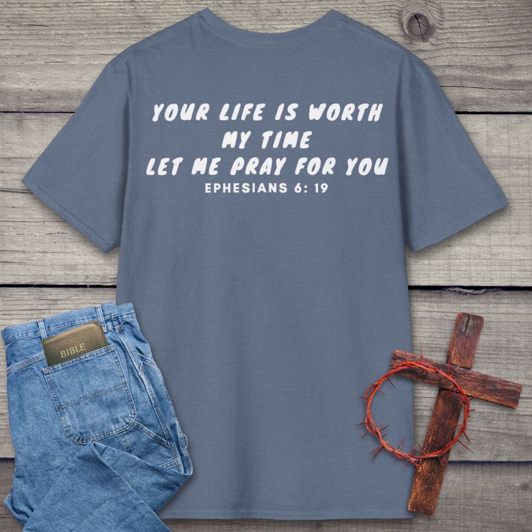 Let Me Pray For You Back Graphic T-Shirt