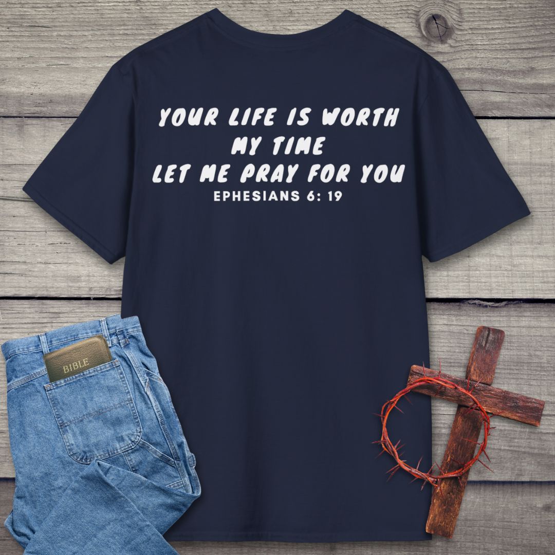 Let Me Pray For You Back Graphic T-Shirt
