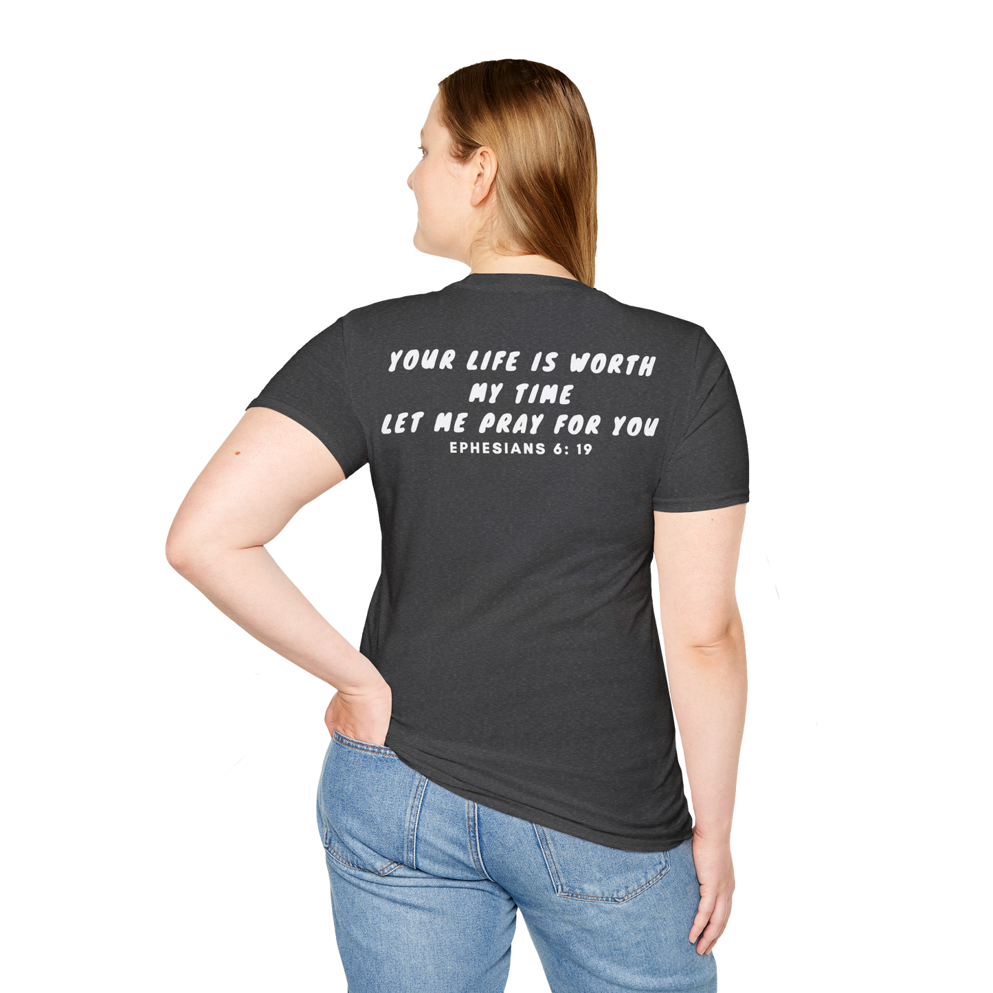 Let Me Pray For You Back Graphic T-Shirt