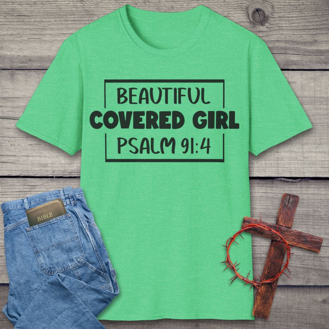Beautiful, Covered Girl T-Shirt