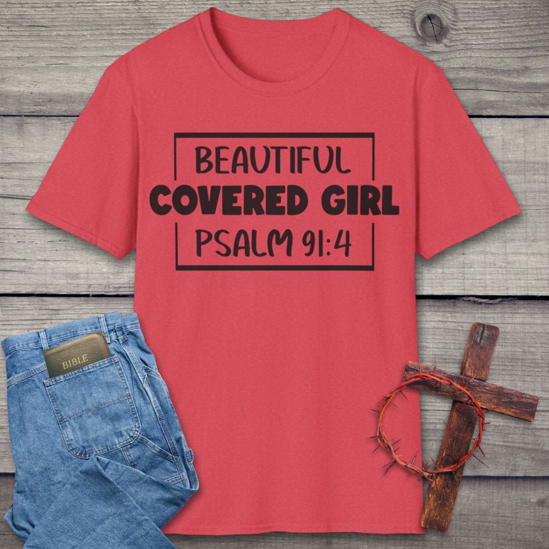 Beautiful, Covered Girl T-Shirt