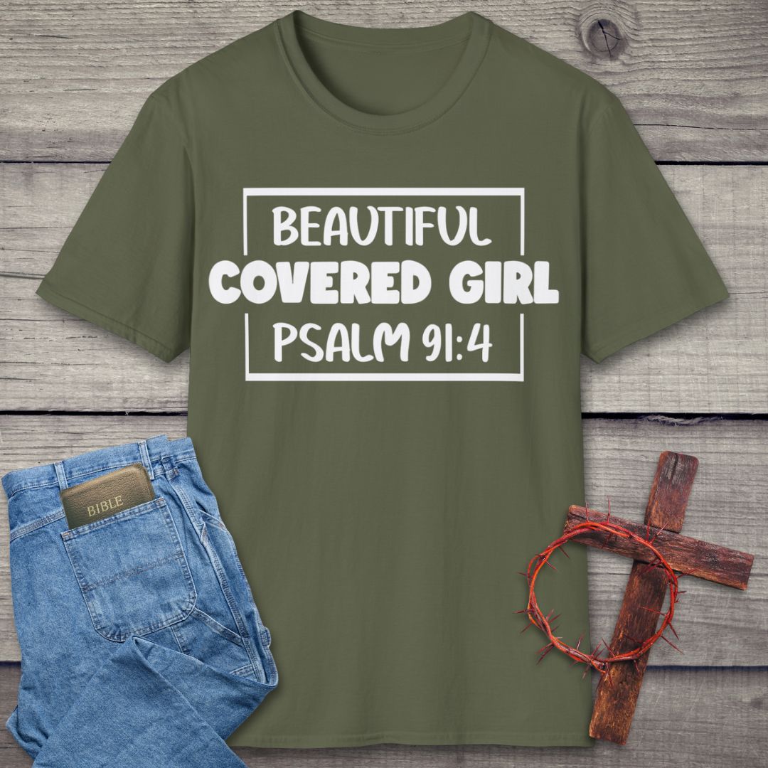 Beautiful, Covered Girl T-Shirt